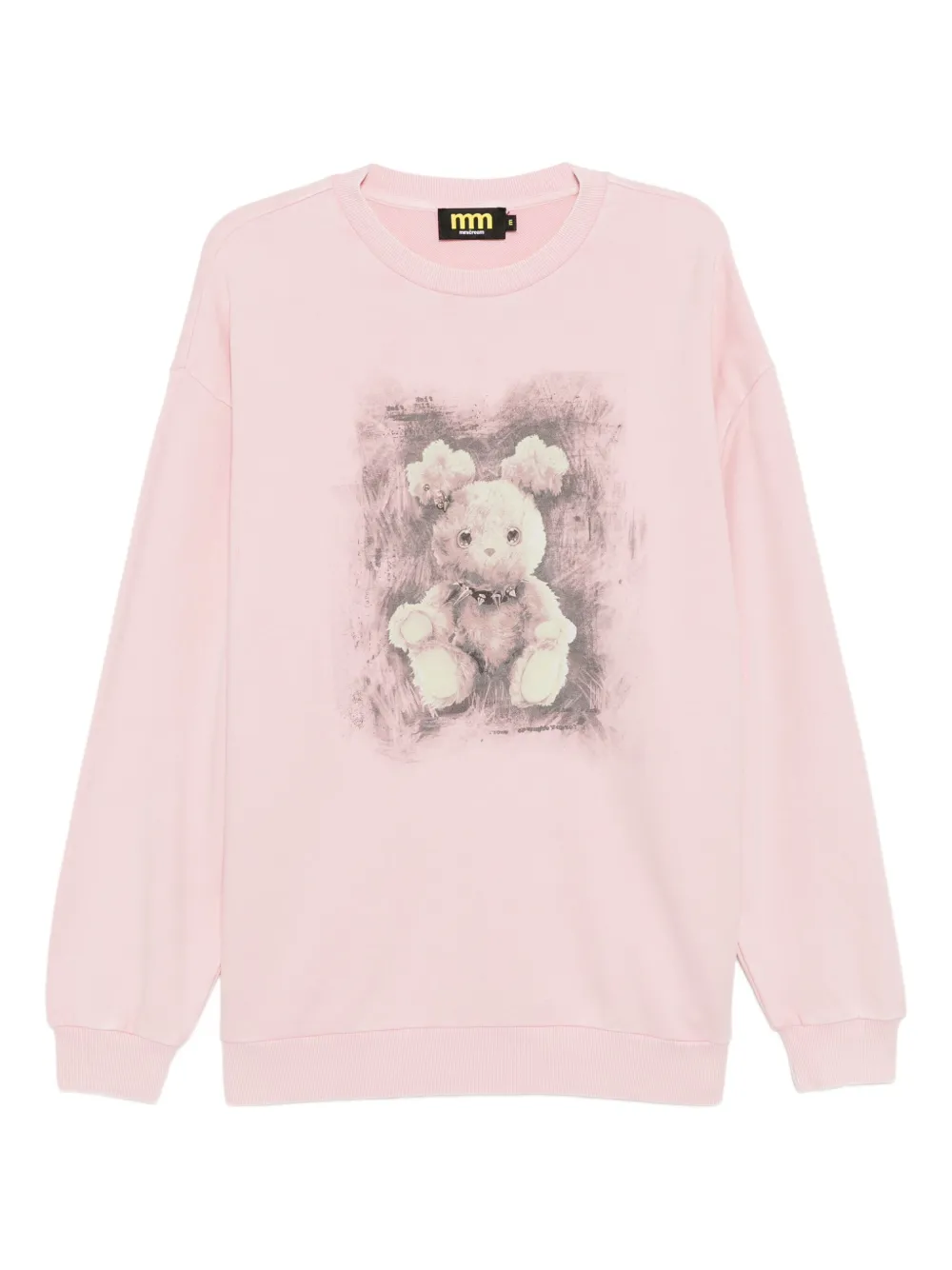 Mini Cream sudadera con estampado gráfico | rosado | Image 1