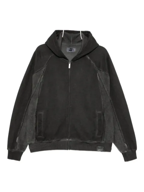 izzue hoodie à logo brodé