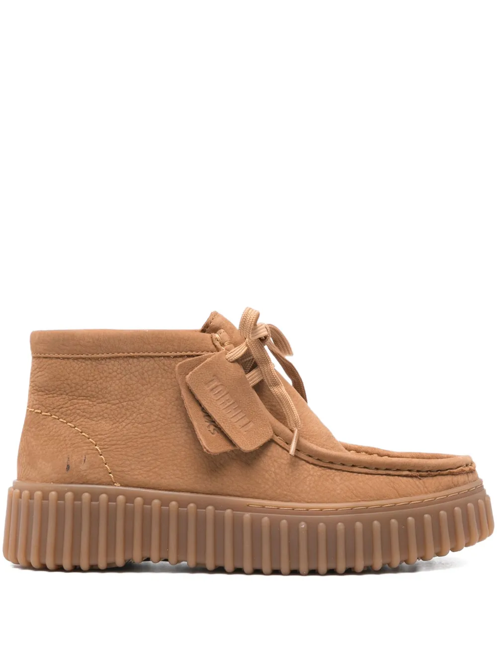 Clarks Suede Sneakers In Brown