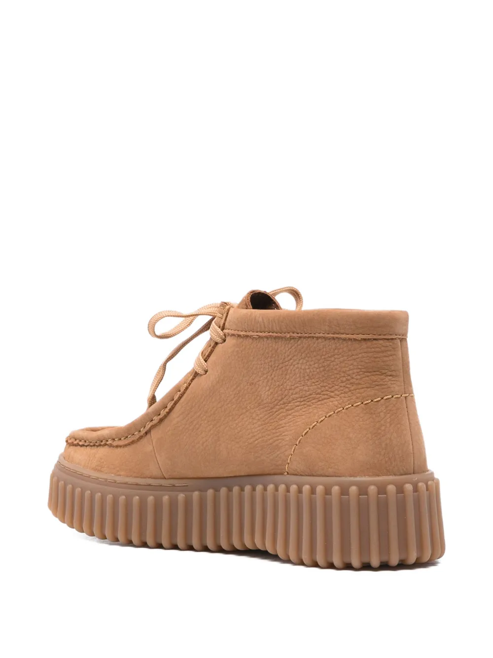 Clarks Suede Sneakers In Brown