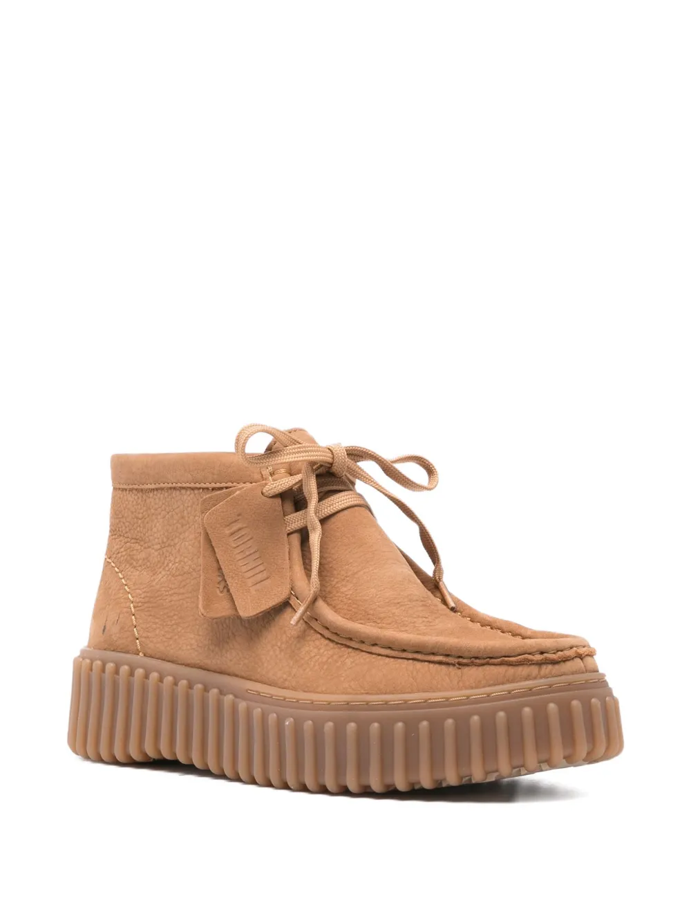 Clarks Suede Sneakers In Brown