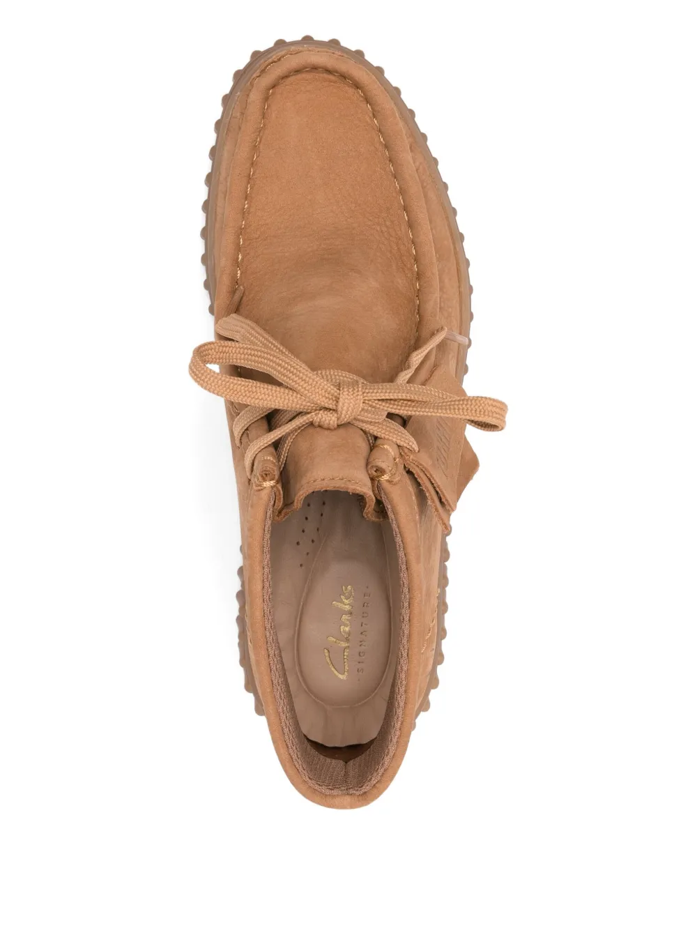 Clarks Suede Sneakers In Brown