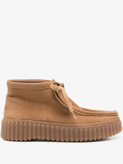 Clarks Torhill Moss boots