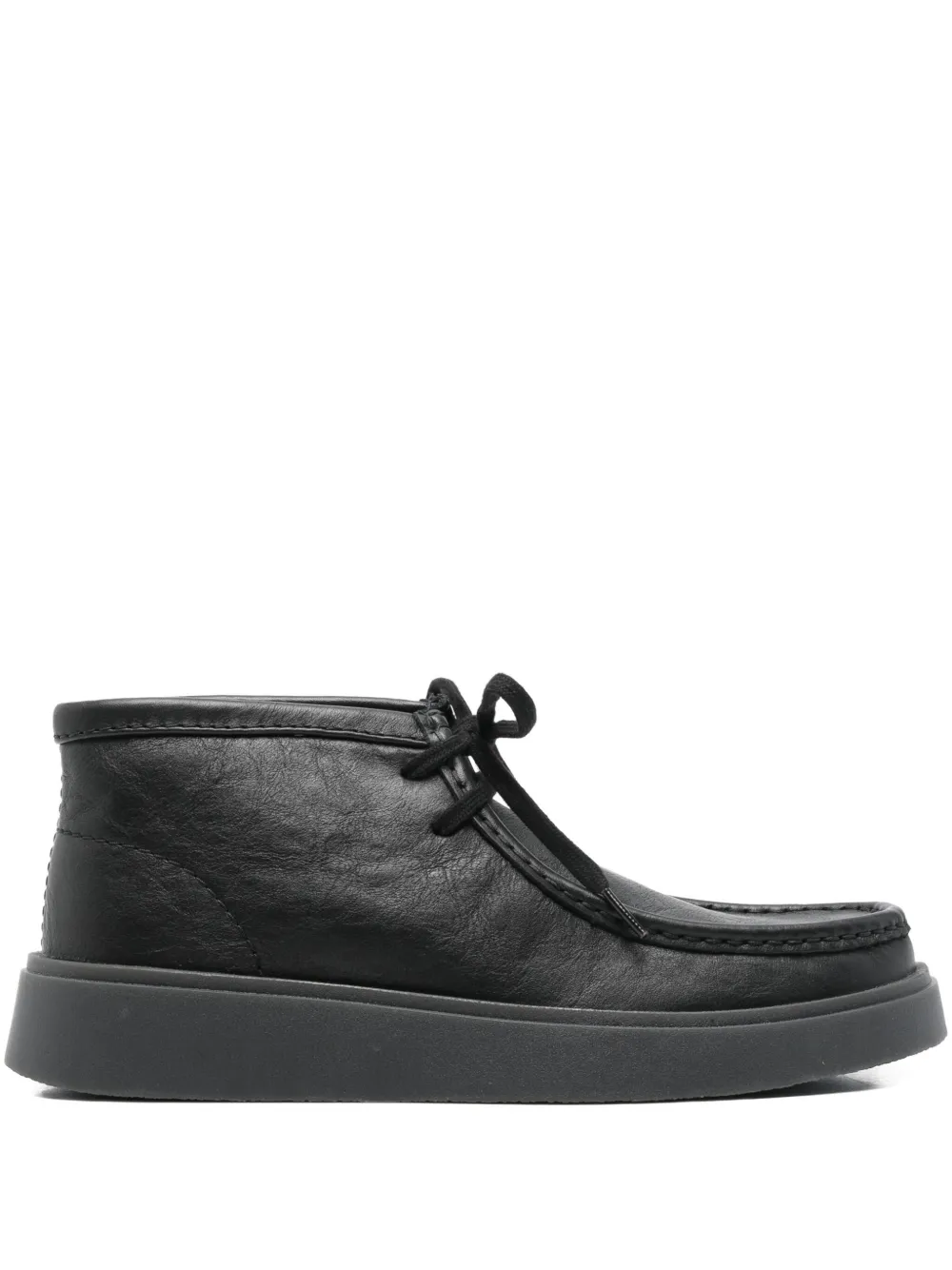 Clarks bottines en cuir à lacets | noir | Image 1