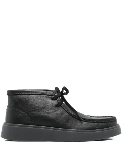 Clarks leather lace-up boots