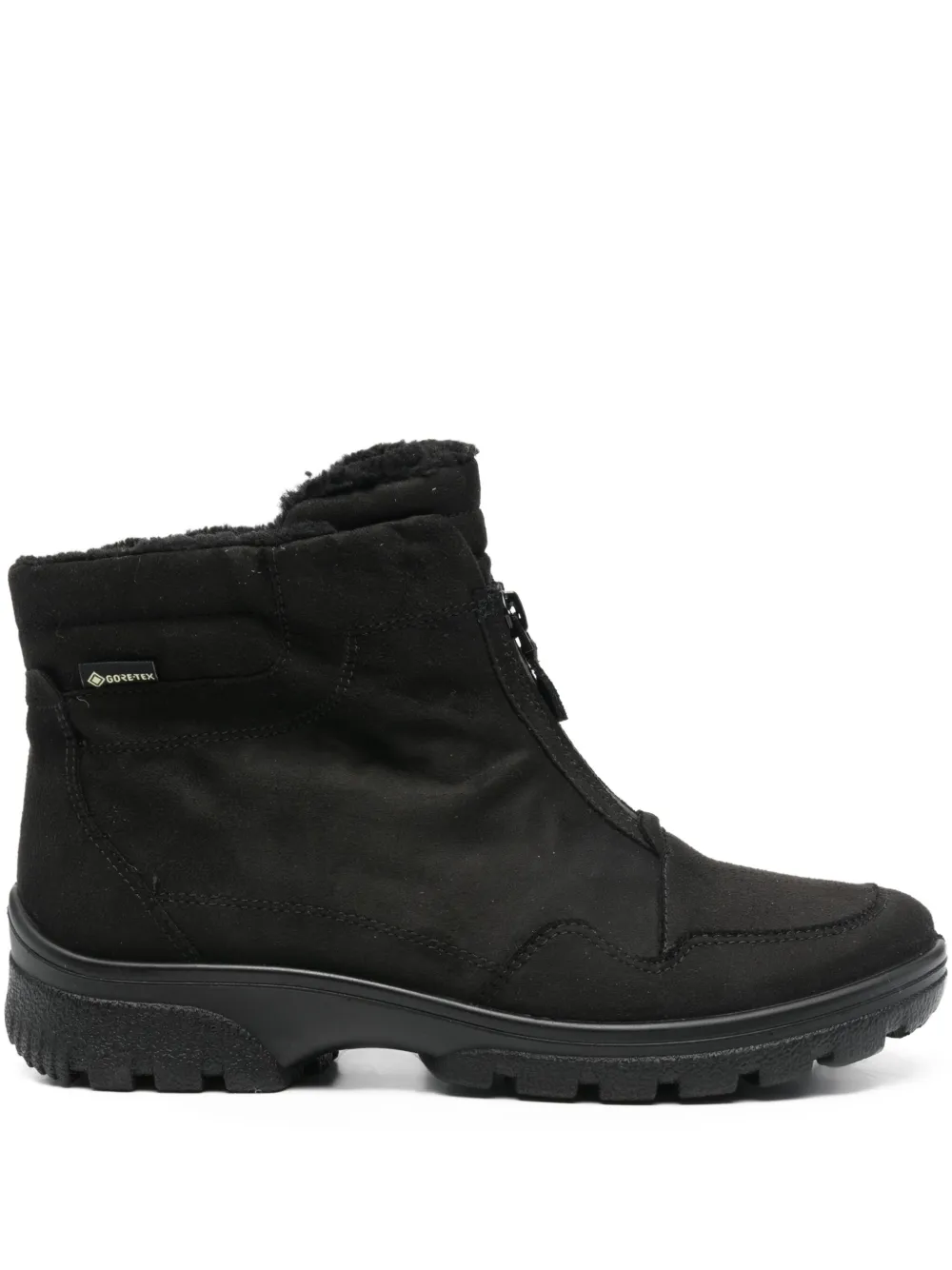 Ara Zip-up Boots In Black