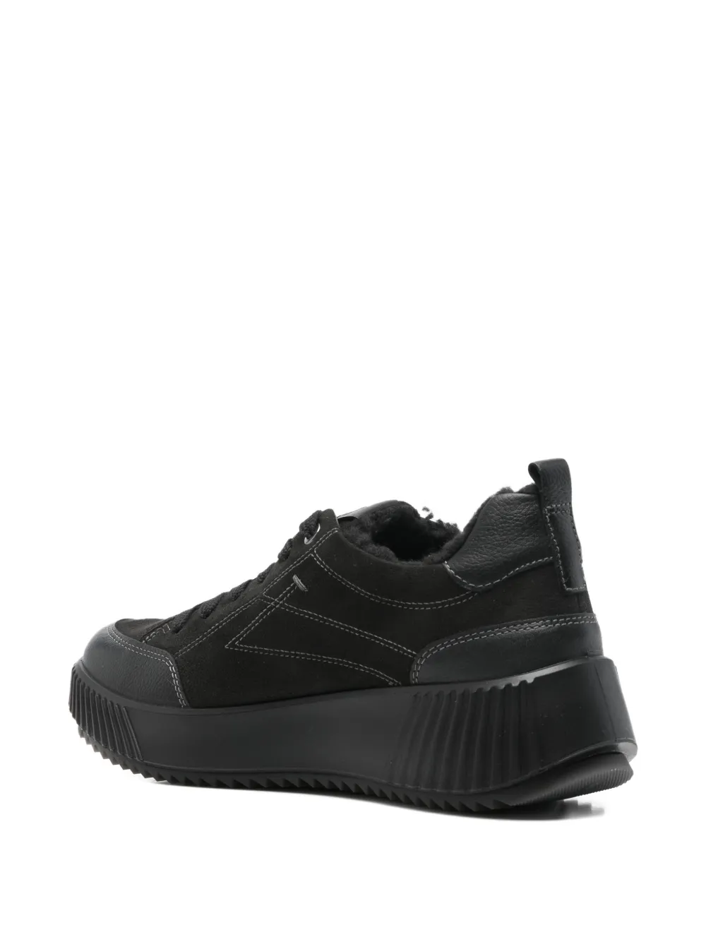Ara Davos-st Lace-up Trainers In Black