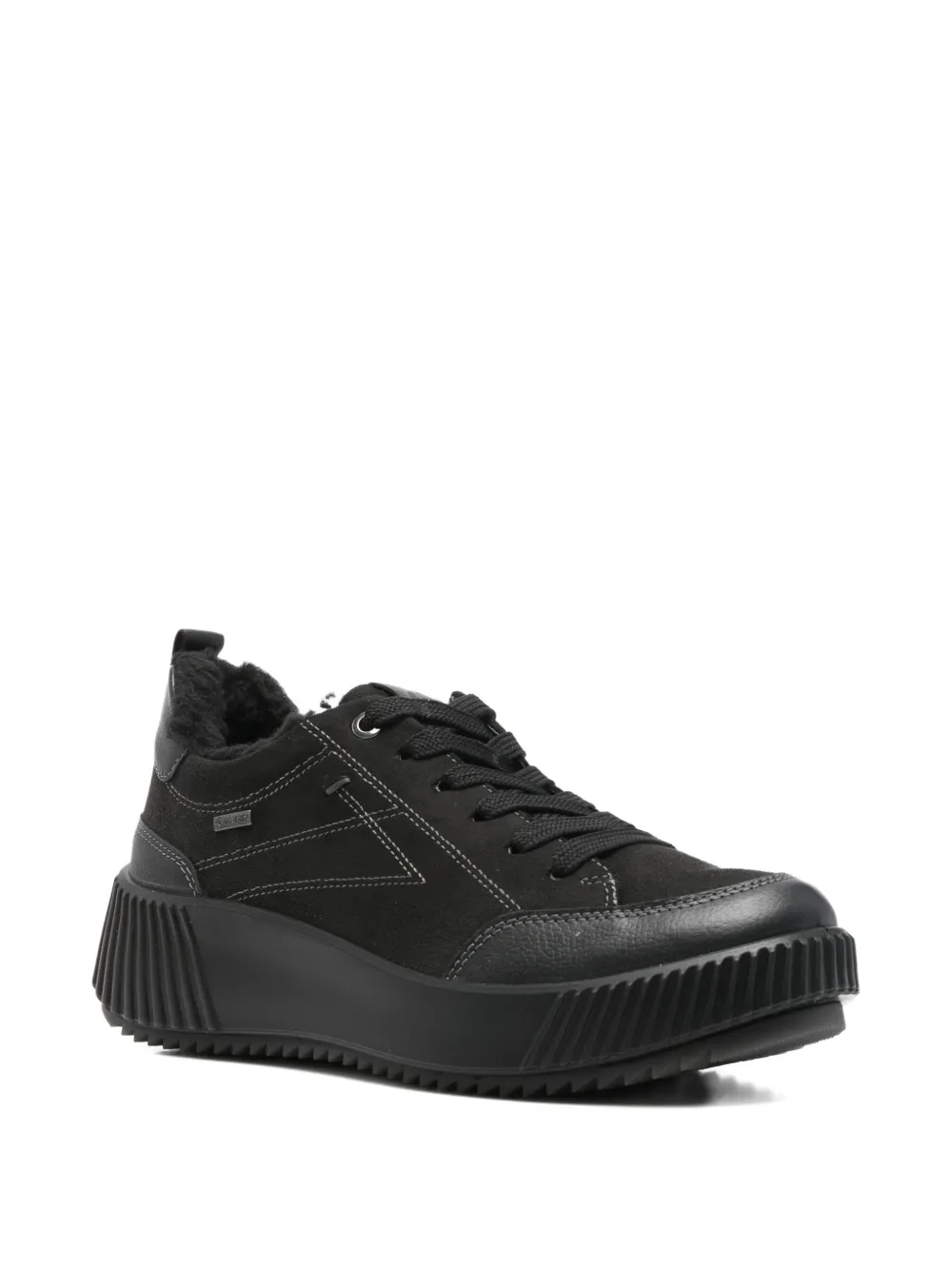 Ara Davos-st Lace-up Trainers In Black