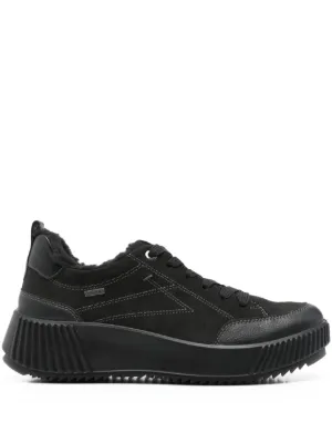 Jil Sander レースアップ スニーカー | ブラック | FARFETCH JP