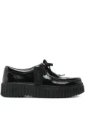 Clarks Torhill Bee leather sneakers - Black