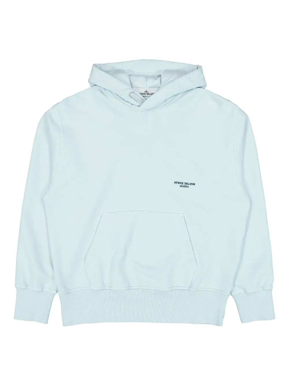 Stone Island Marina kangaroo-pocket hoodie | Blue | Image 1