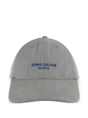 【STONE 】コンパスロゴキャップ Stone Island コンパス ロゴ キャップ | グレー | FARFETCH JP
