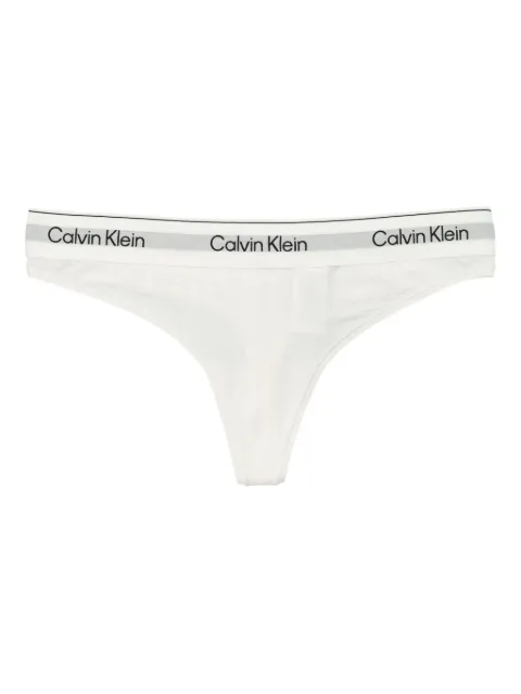 Calvin Klein logo-band thong