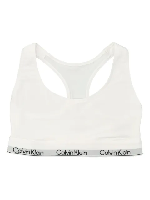 Calvin Klein racerback logo bralette