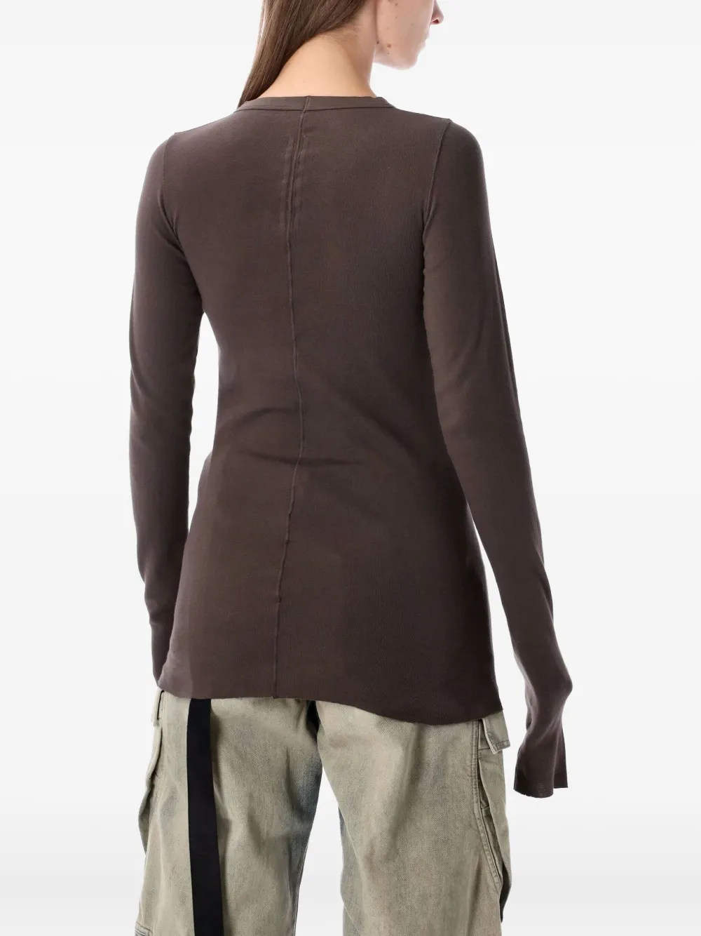 Rick Owens DRKSHDW Rib long-sleeve T-shirt | T-Shirts & Jersey Shirts | Image 2