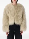 Sword mongolian-lamb jacket - Neutrals