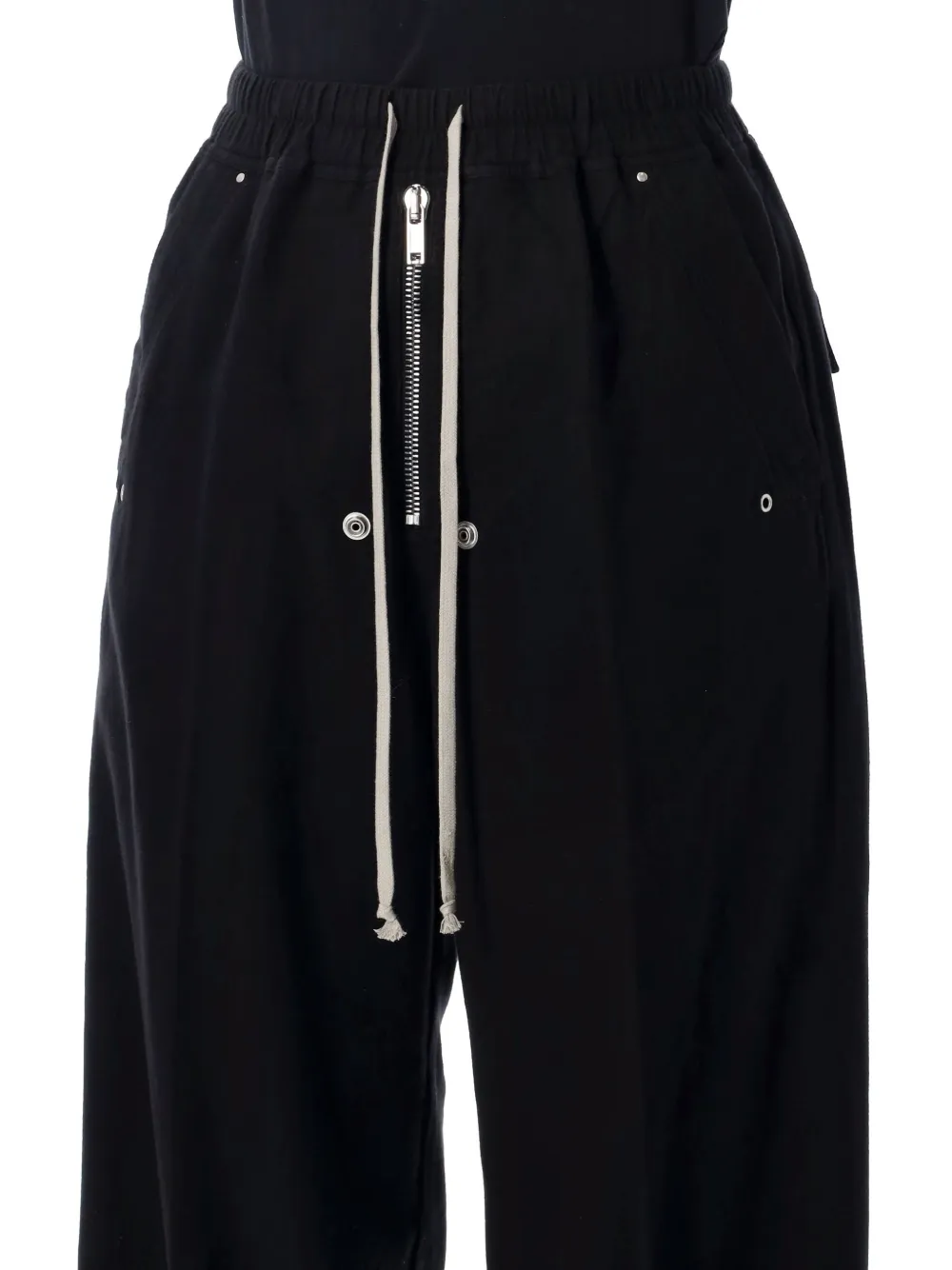 Rick Owens Drkshdw Drawstring Casual Pants In Black