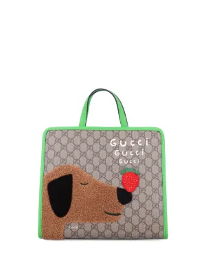 グッチキッズバッグ Gucci Kids The Jetson's プリント ハンドバッグ | ピンク