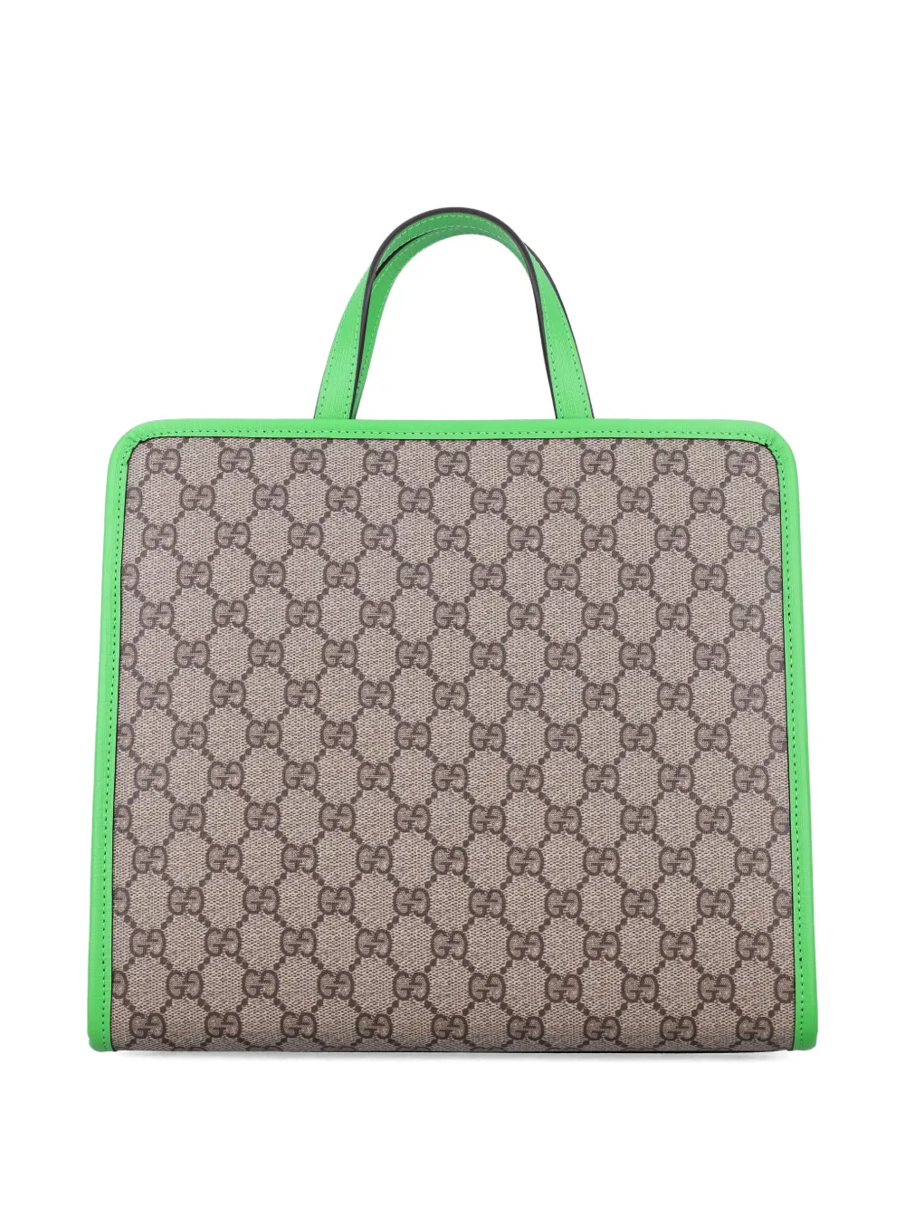 Gucci Kids x Euan Roberts dog-motif GG-pattern bag - Bruin