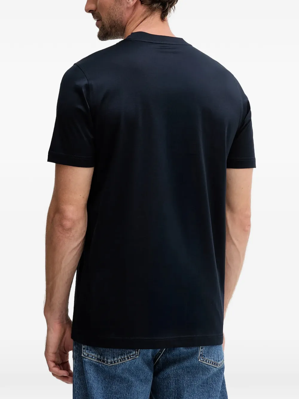 Karl Lagerfeld Logo T-shirt In Blue