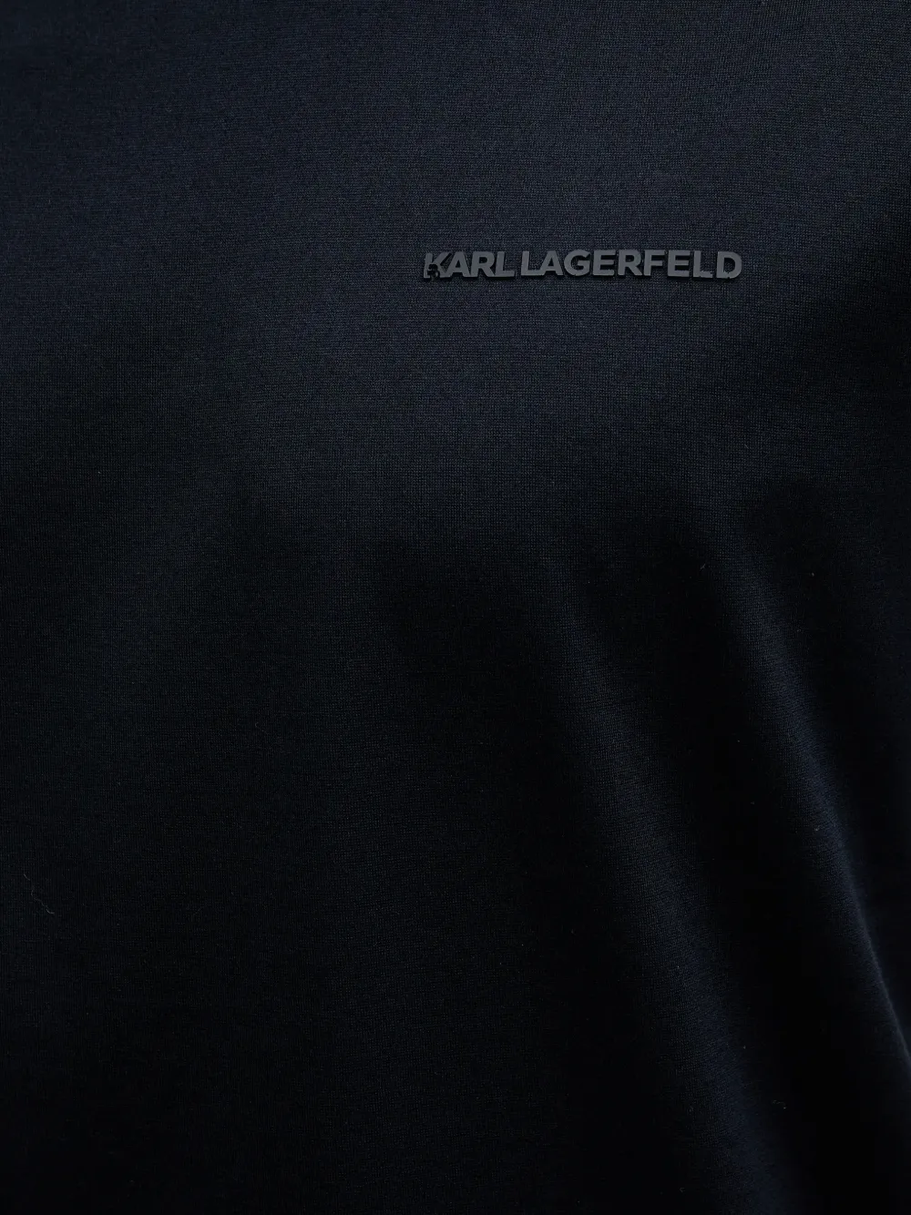 Karl Lagerfeld Logo T-shirt In Blue