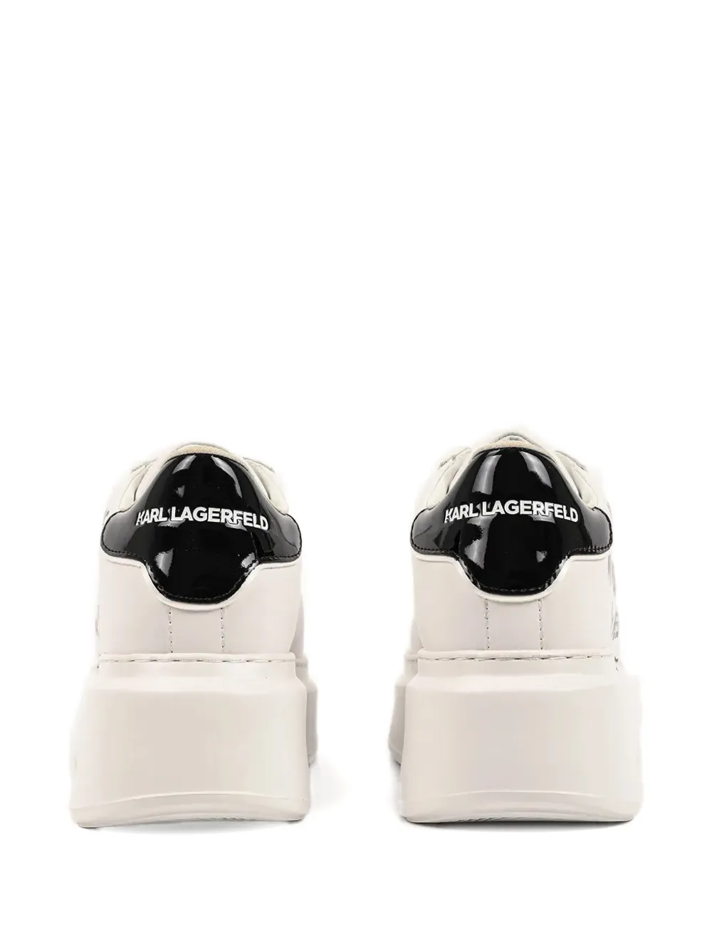 Karl Lagerfeld Anakapri Platform Lace-up Sneakers In Multi