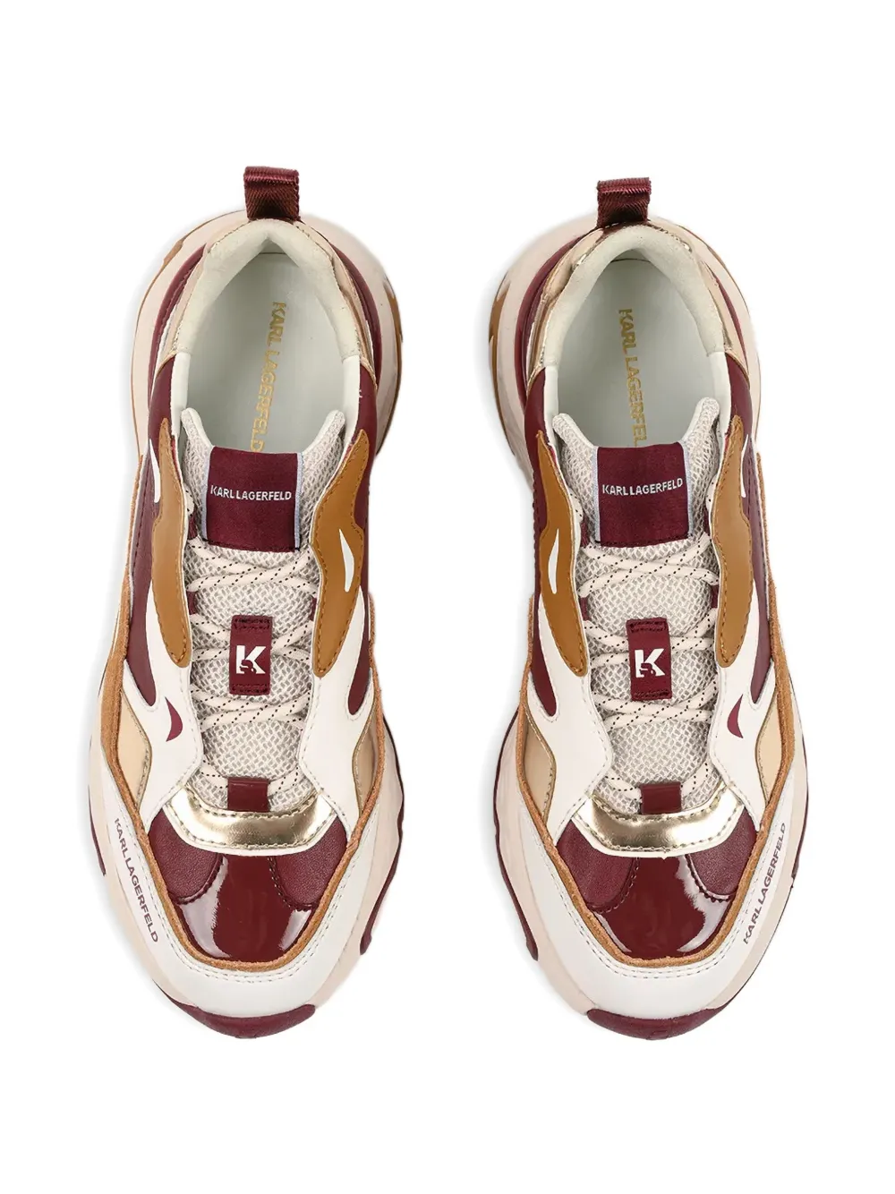 Karl Lagerfeld Blaze Lace-up Sneakers In Multi