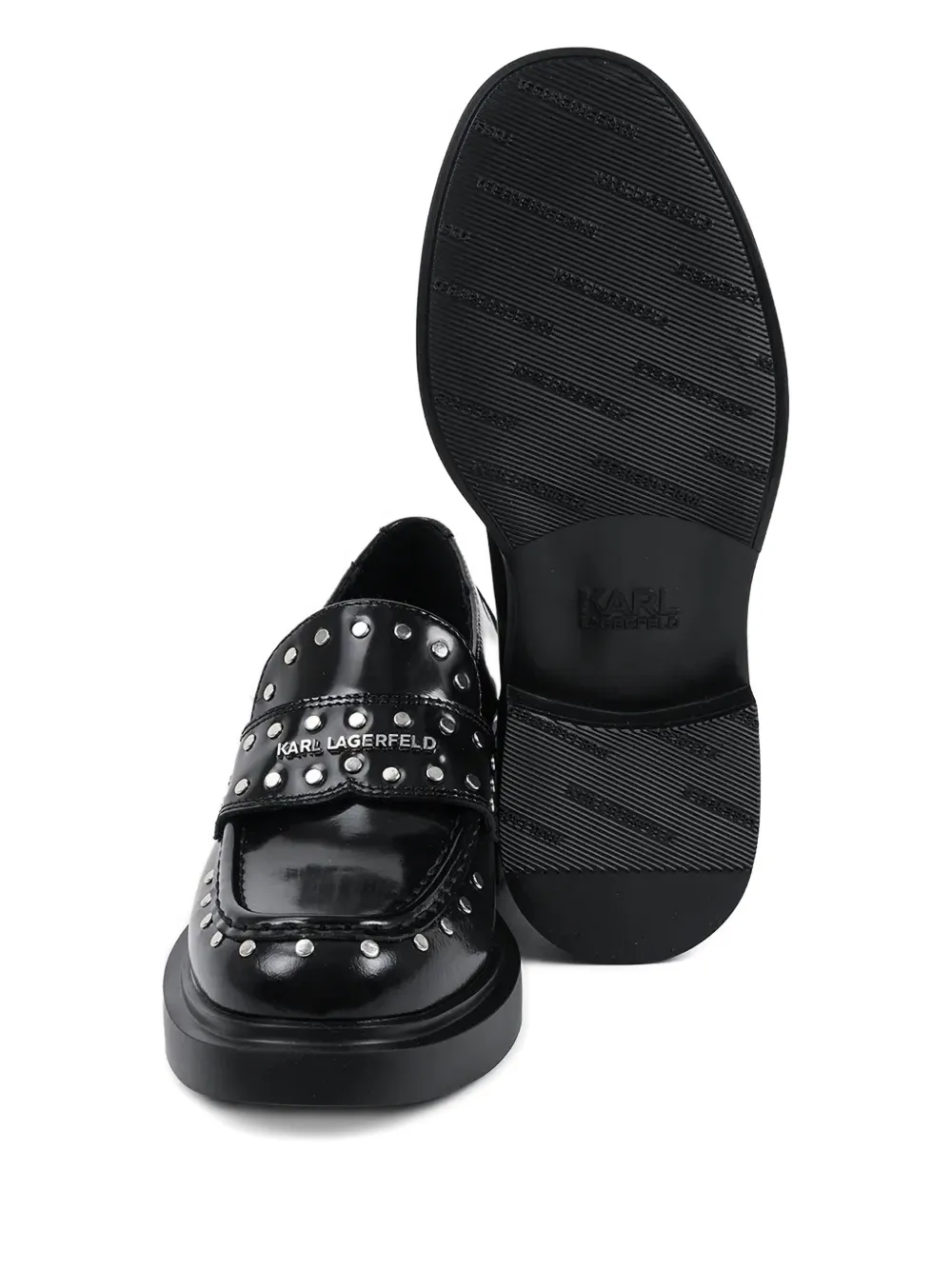 Karl Lagerfeld Macie Loafers In Black