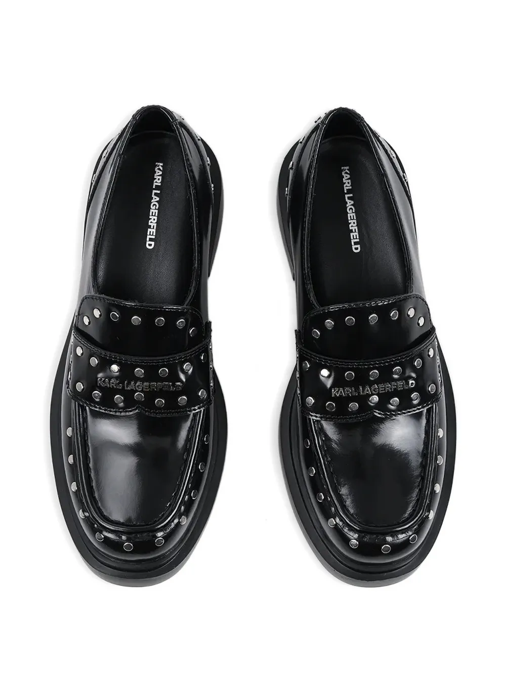 Karl Lagerfeld Macie Loafers In Black