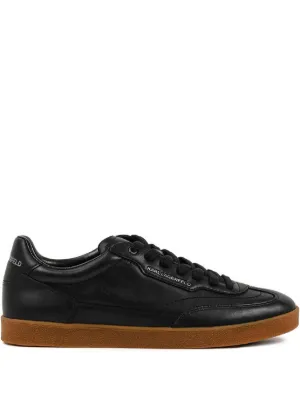 Emporio Armani Velvet Sneakers | Blue | FARFETCH