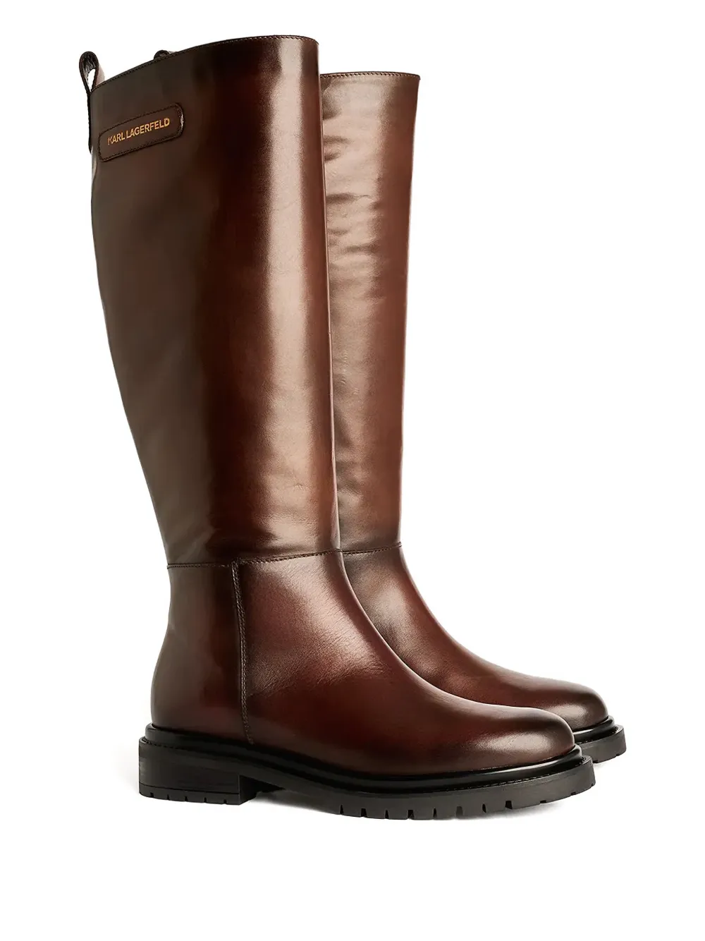 Karl Lagerfeld logo-patch boots | Knee-High Boots | Image 2