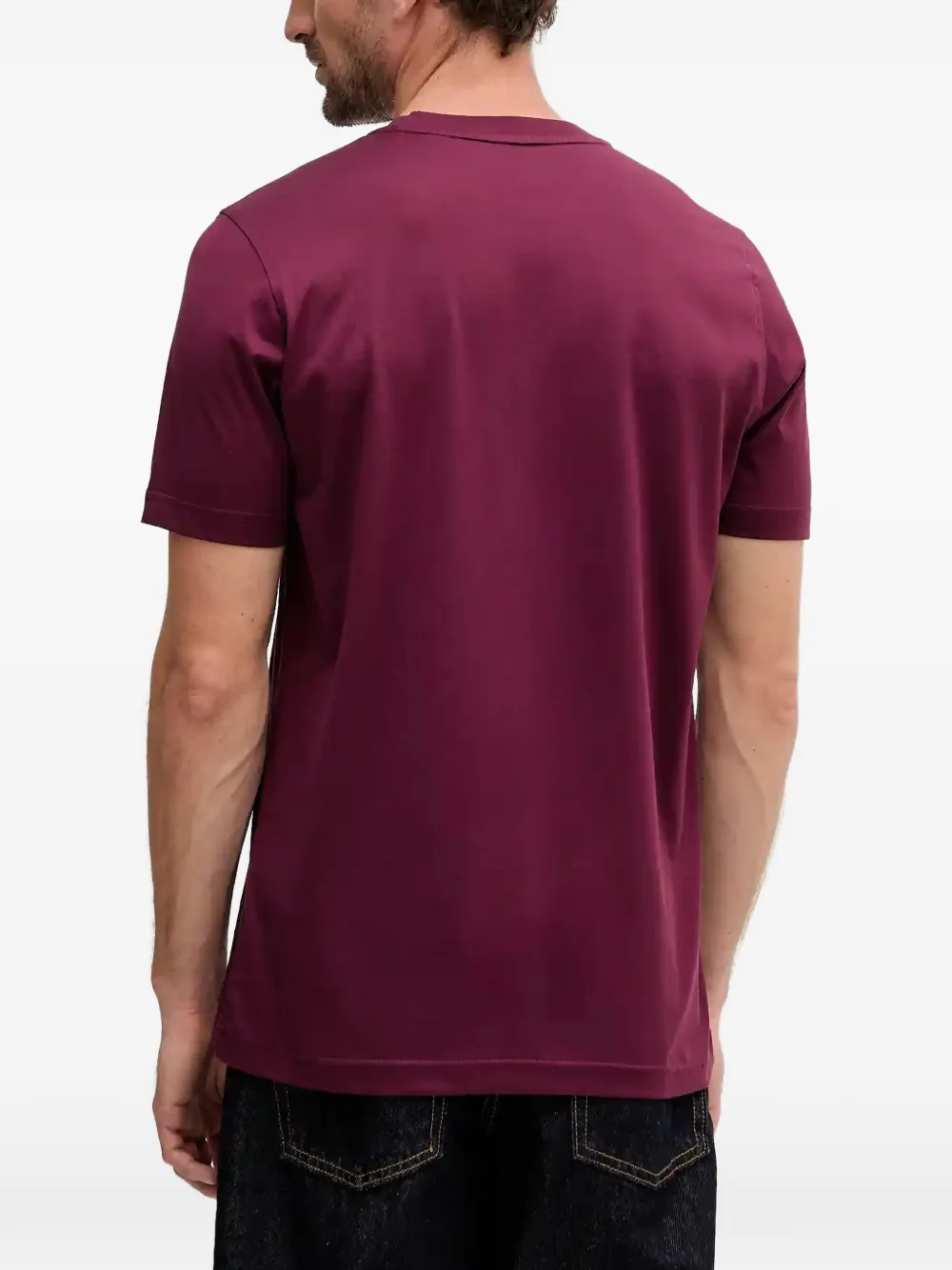 Karl Lagerfeld T-shirt met logodetail Rood