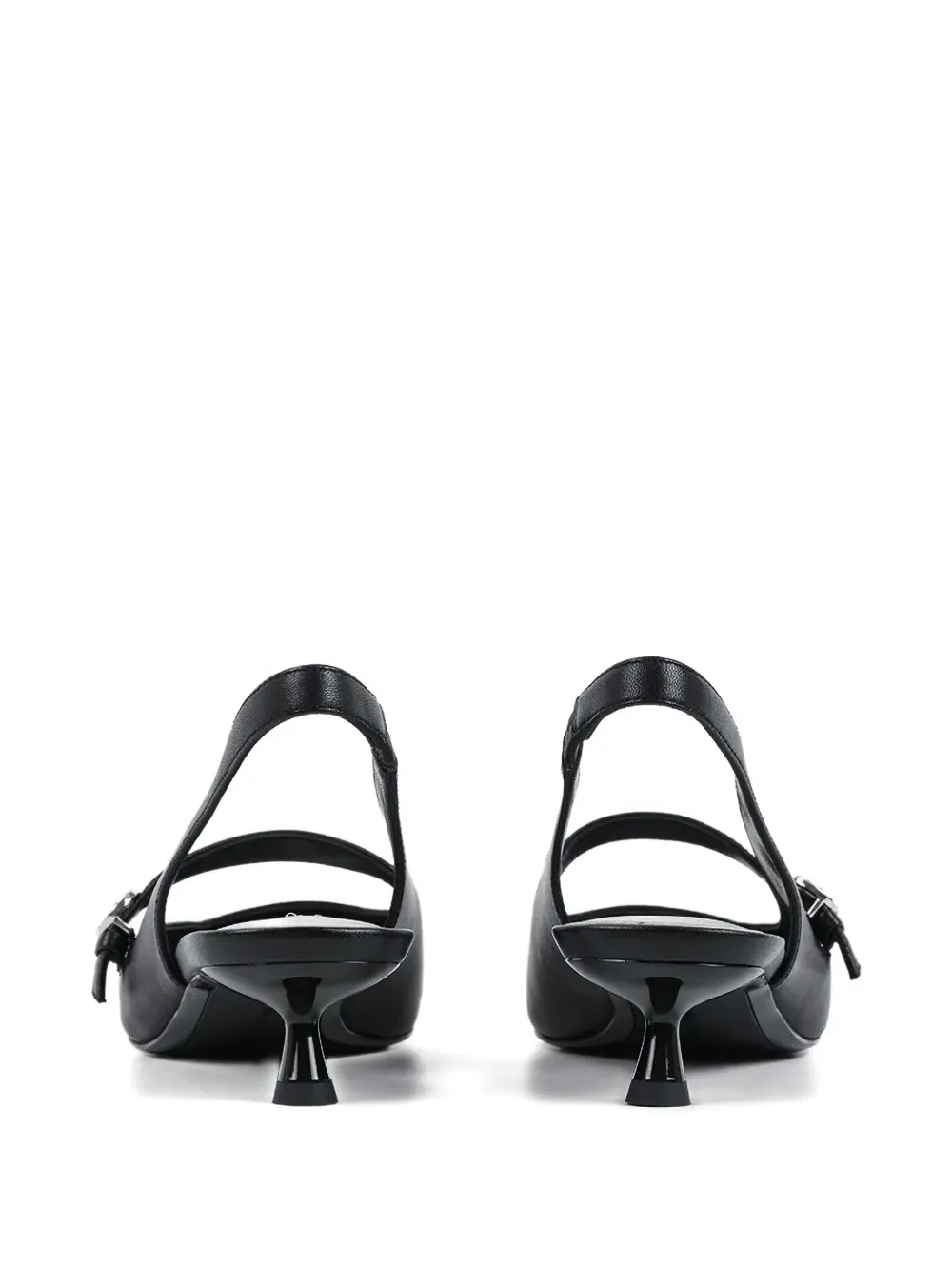 Karl Lagerfeld 30mm Pasha Pointed Pumps In Black