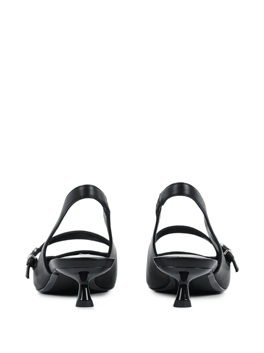  Karl Lagerfeld 30mm Pasha Pointed Pumps - Black 