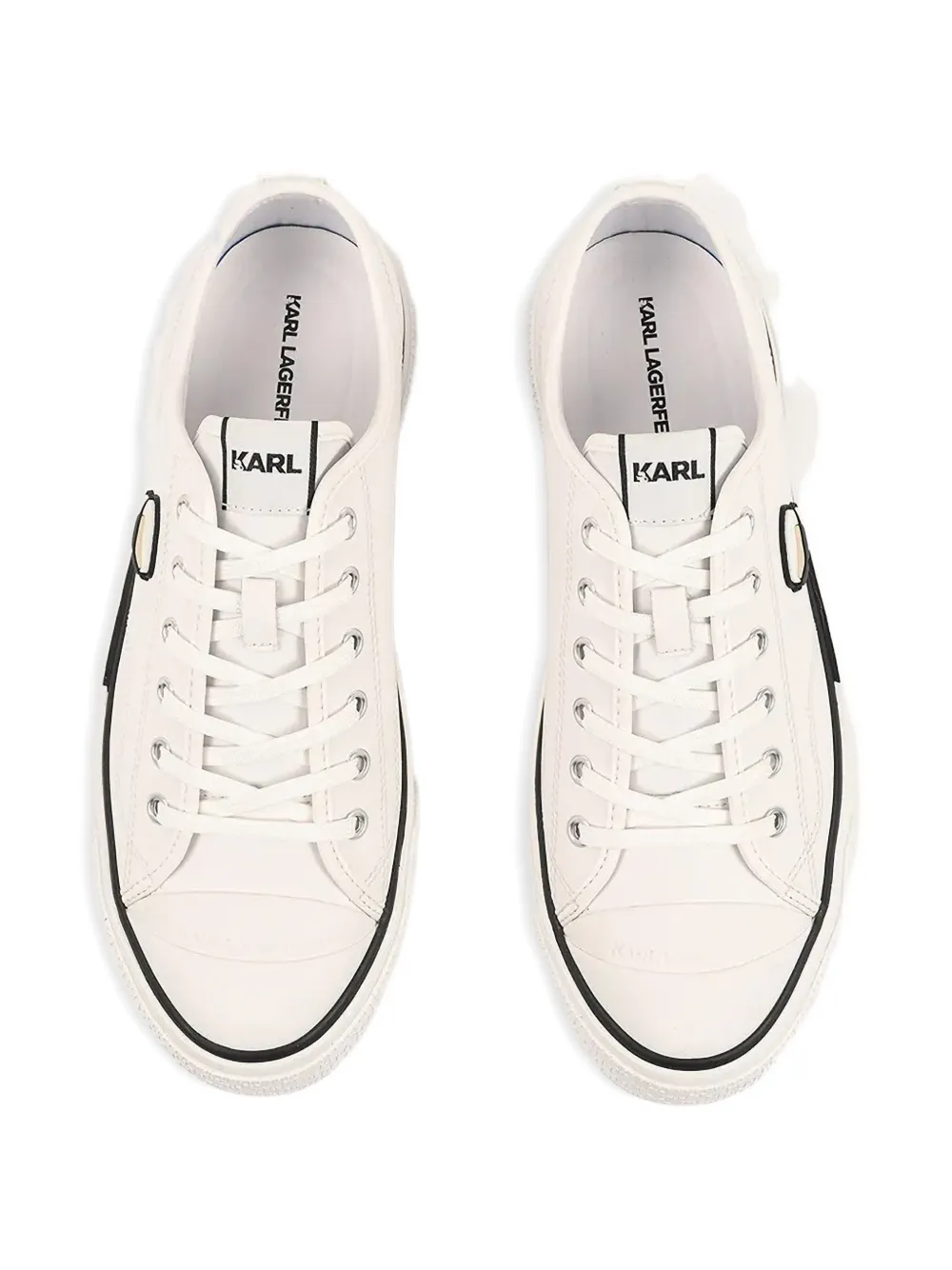 Karl Lagerfeld Kampus Max Sneakers In White