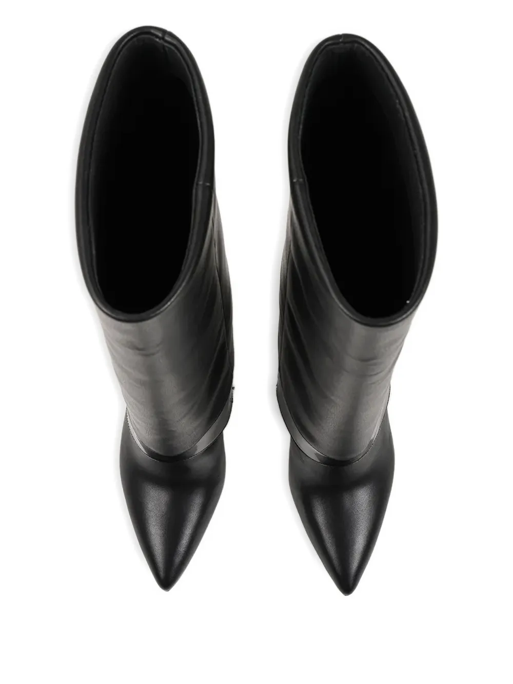 Karl Lagerfeld Laarzen met logo-applicatie Zwart