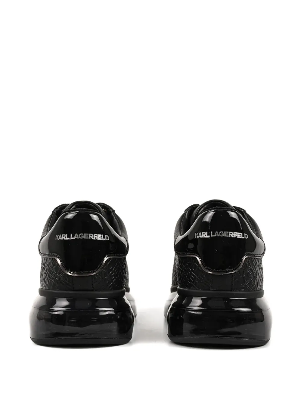 Karl Lagerfeld Kapri Kushion Platform Sneakers In Black