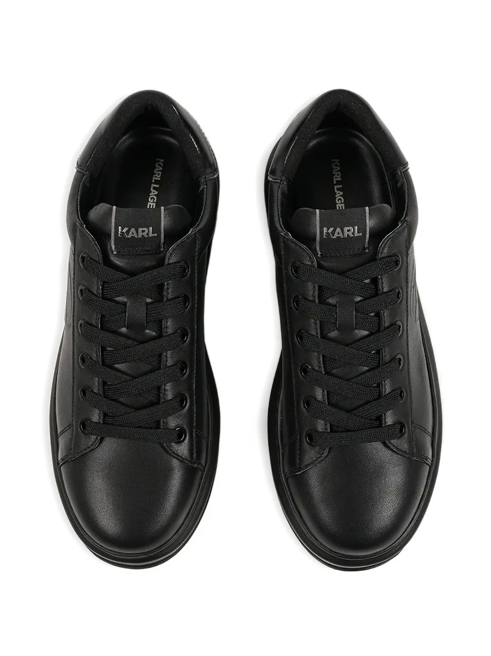 Karl Lagerfeld KAPRI sneakers met logo-reliëf Zwart