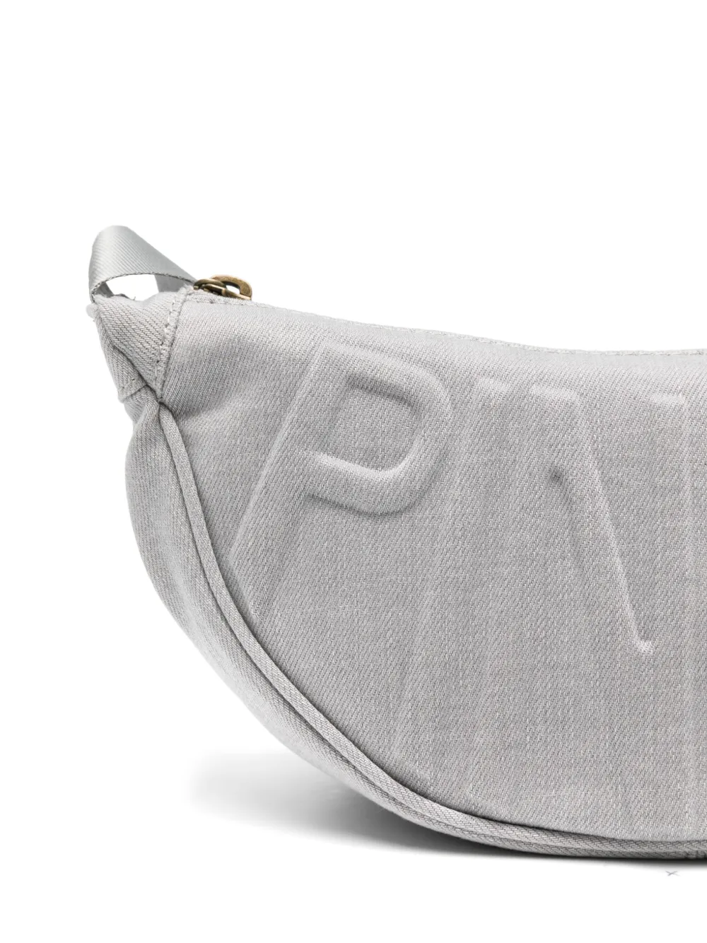 Pinko Kids Schoudertas met logo-reliëf Grijs