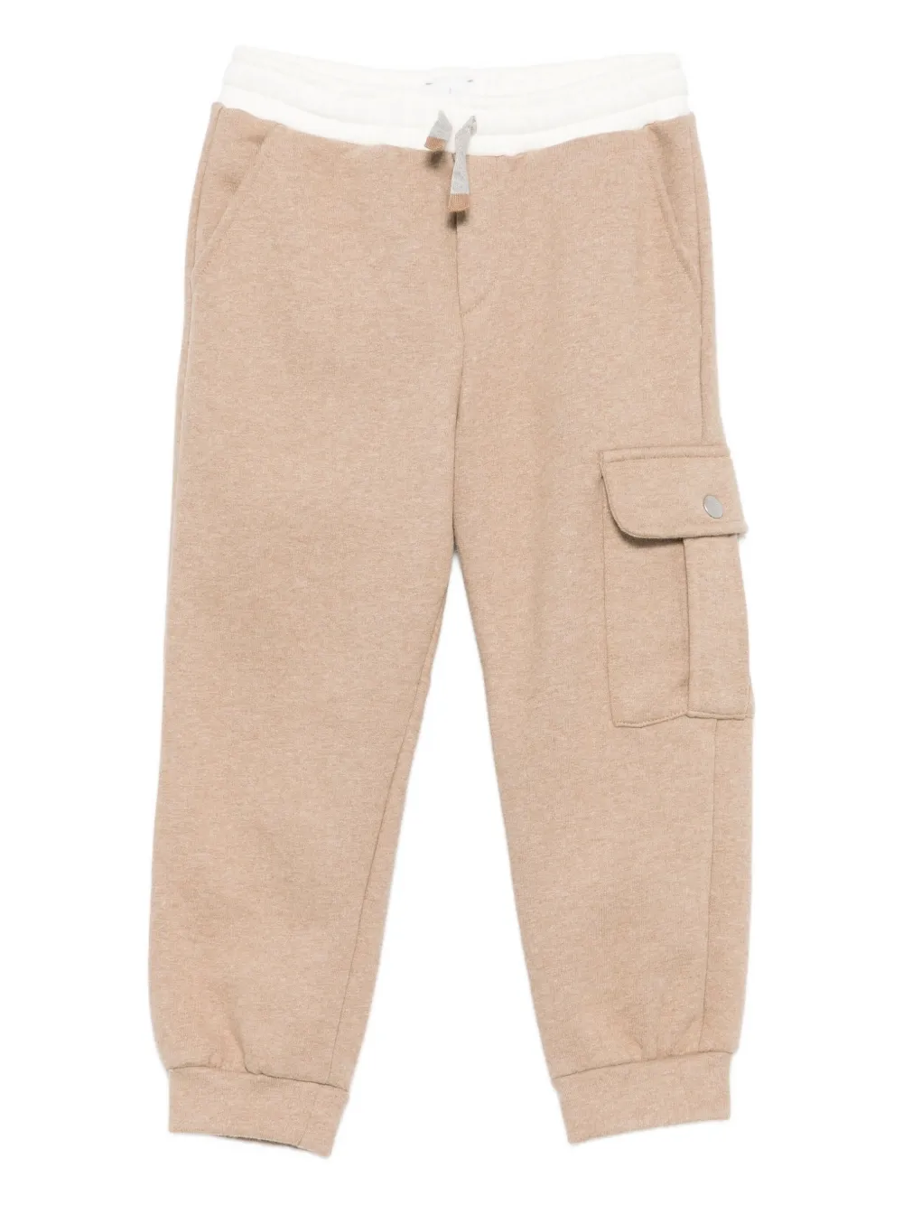 Eleventy Kids cargo-pocket trousers | Neutrals | Image 1