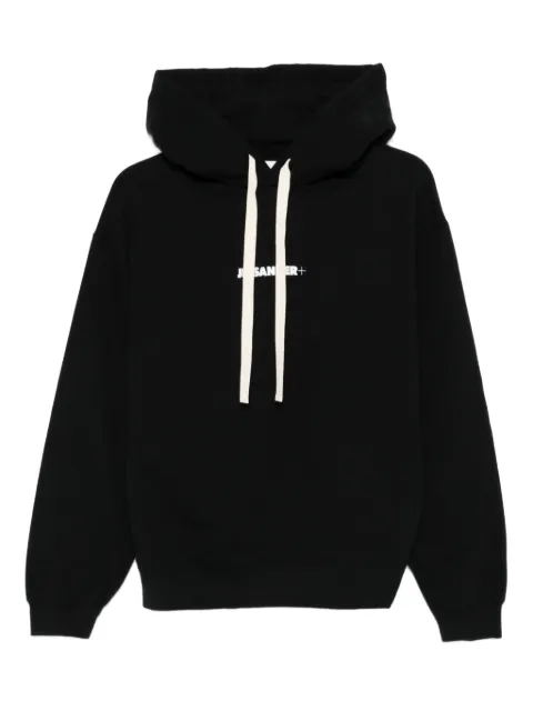 Jil Sander logo-print hoodie
