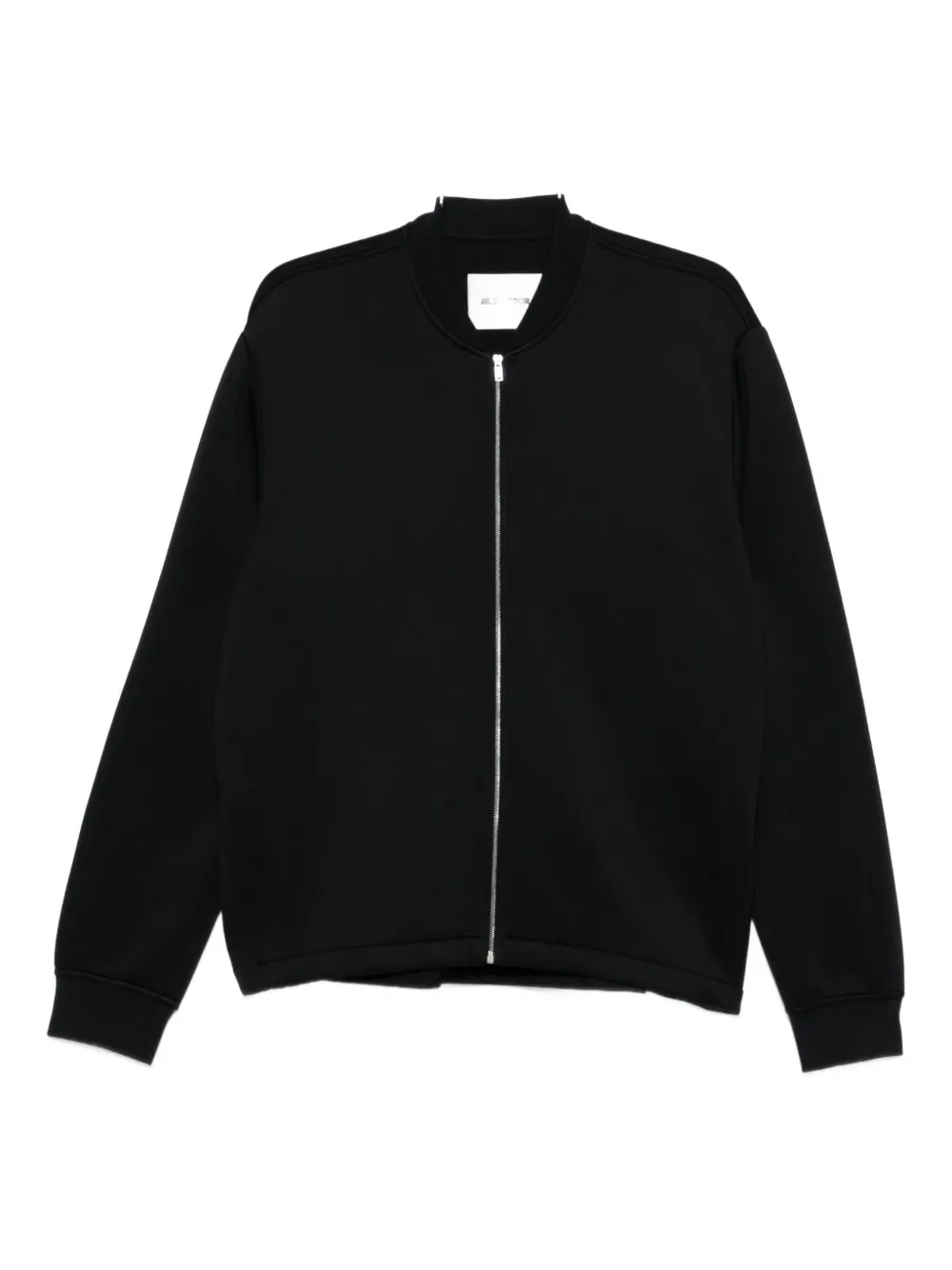Jil Sander zip-front sweatshirt - ブラック Jil Sander zip-front sweatshirt - ブラック