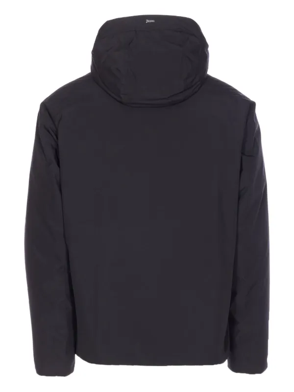Herno フーデッド パデッドジャケット | ブラック | FARFETCH JP