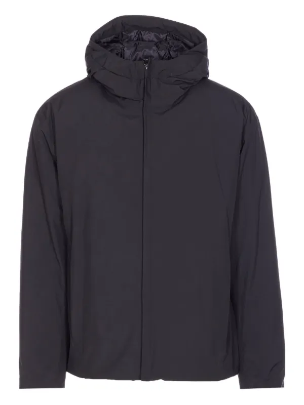 Herno フーデッド パデッドジャケット | ブラック | FARFETCH JP