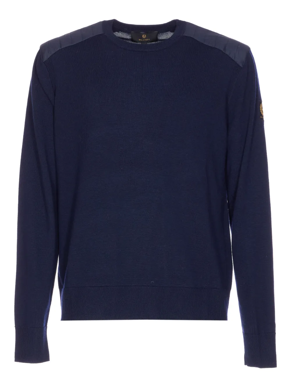 Belstaff patch-pocket crew-neck sweater | Blue | Image 1