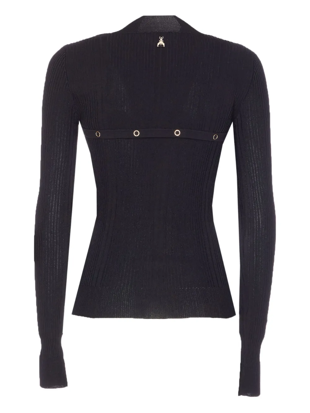 Patrizia Pepe ribbed button-detail top | Knitted Sweaters | Image 2
