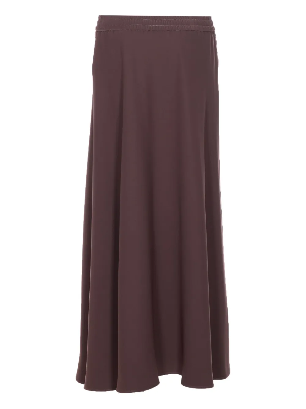 Herno elasticated-waist drawstring skirt - Bruin