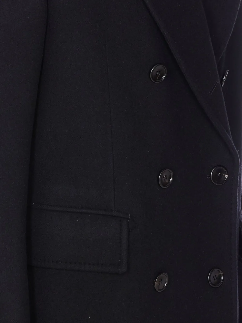 TOM FORD Jas met dubbele rij knopen Zwart