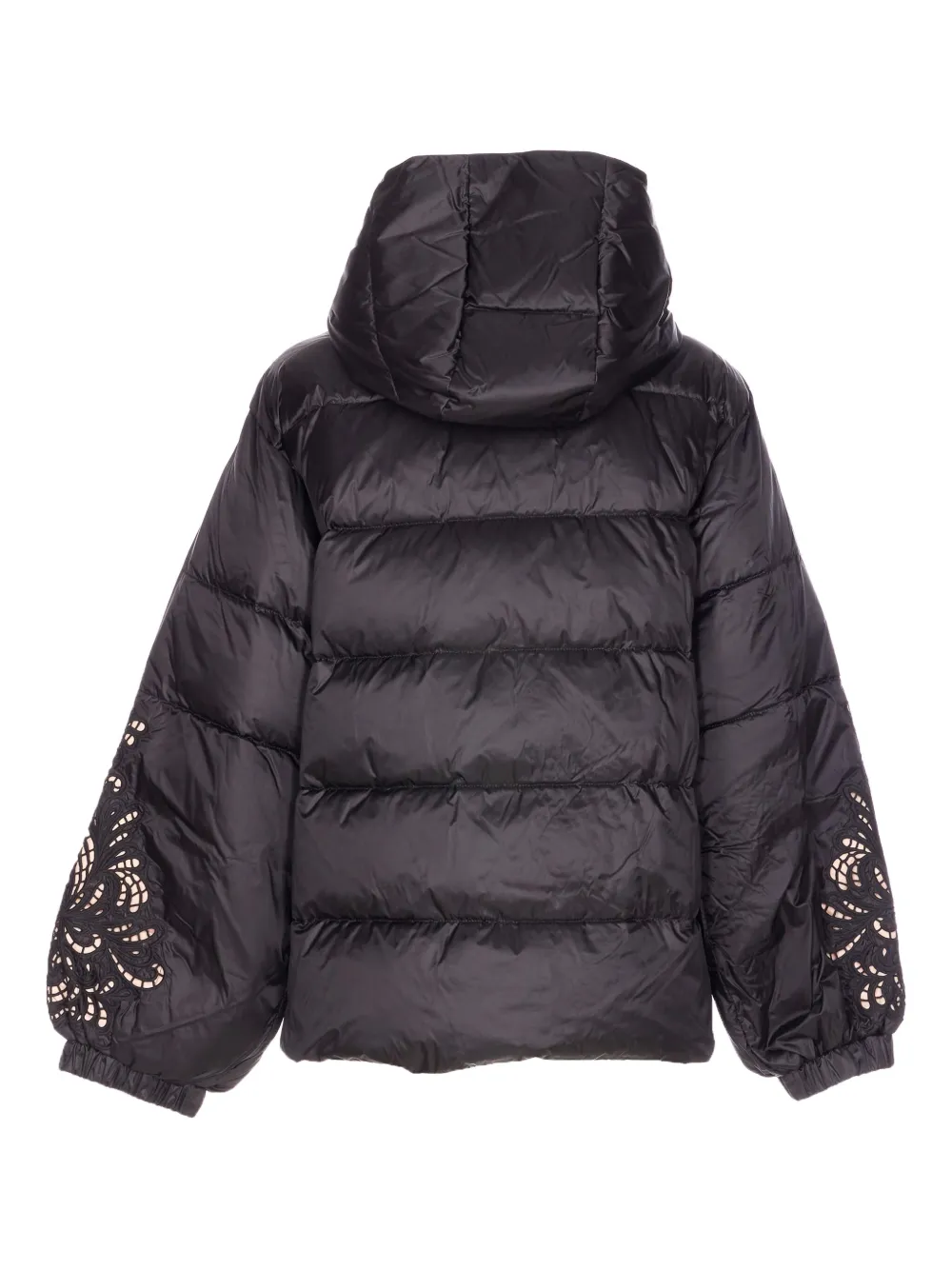 TWINSET embroidered-sleeve padded jacket | Down Jackets | Image 2