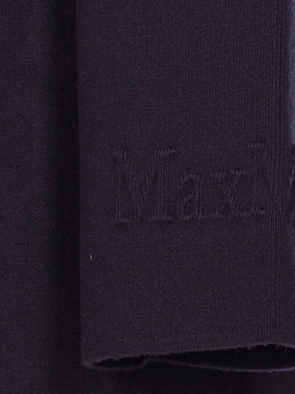 Max Mara Belted Coat In Black